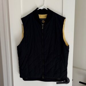 Loro Piana Black Quilted Vest